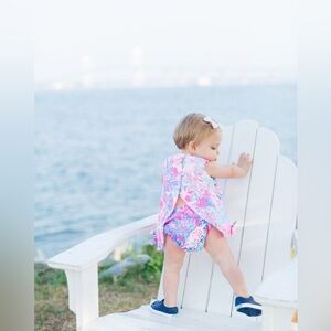 LILLY PULITZER Baby Lilly Infant Shift Dress Set in Prosecco Pink Don’t Be Jelly